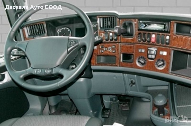 Силиконов стикер Махагон за Скания Scania R 2010-2016г. , 54 части, снимка 1
