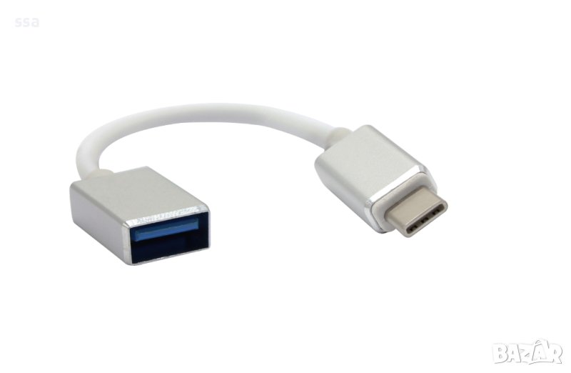VCom Адаптер Adapter OTG USB3.1 type C / USB2.0 AF - CU404-0.2m, снимка 1