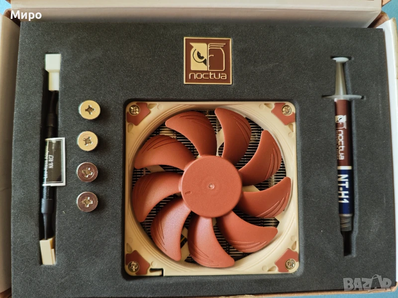 Нископрофилен охладител Noctua NH-L9i, снимка 1