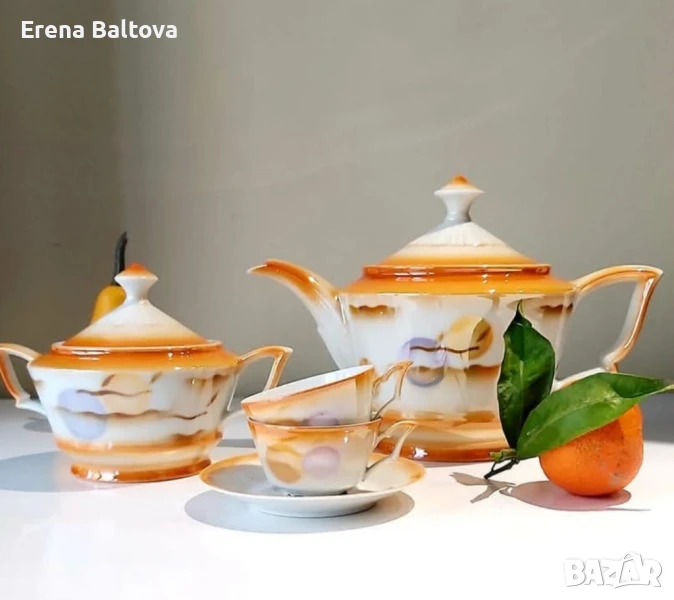 🌺🤍🌺🤍Фин  порцелан за кафе, снимка 1