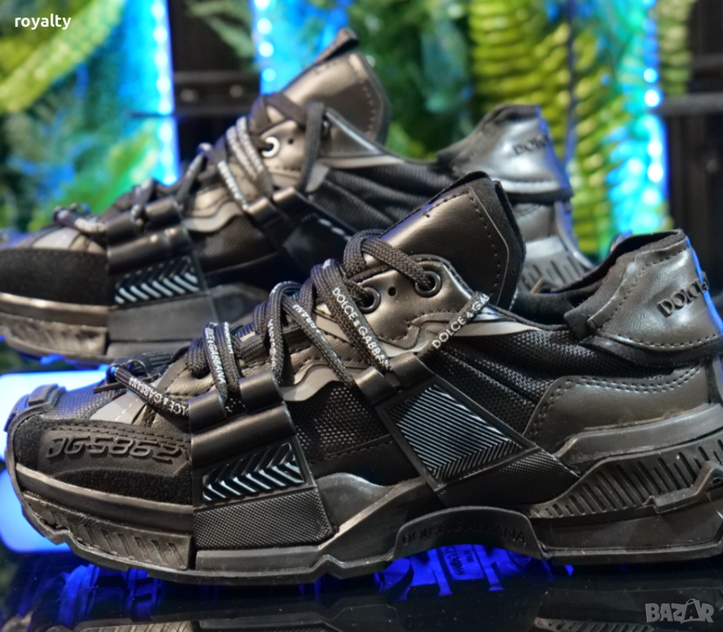 Dolce & Gabbana Черни Мъжки Маратонки 36-44 номер 💥 НАМАЛЕНИ 💥, снимка 1