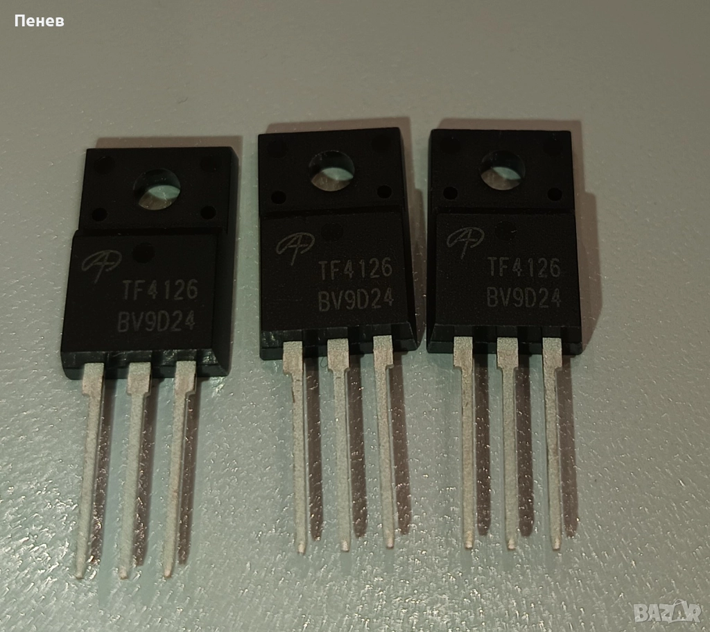 Мощен N-Channel MOSFET Транзистор AOTF4126 (100V, 27A) - Нов, снимка 1