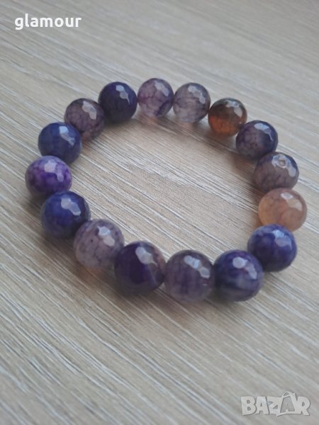 Гривна с ахати, снимка 1