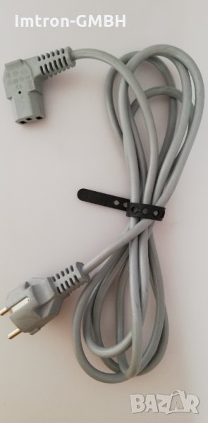 Марков ЗАХРАНВАЩ КАБЕЛ ЗА КОМПЮТЪР SN312-3/10/1.8G КАБЕЛ; ЩЕПСЕЛ ЪГЛОВ, IEC C13 ЖЕНСКИ 90°; 2,5м., снимка 1