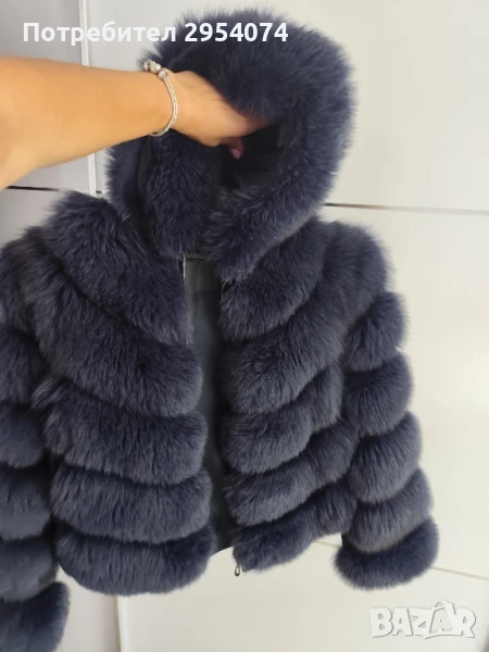 естествена кожа и естествен косъм мл 350лв, снимка 1