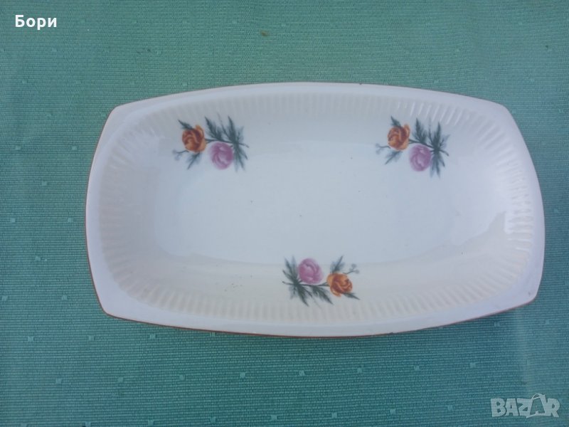 Стар порцелан плато, снимка 1