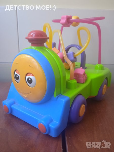 Голямо бебешко влакче развиващо двигателните умения и мисленето, снимка 1