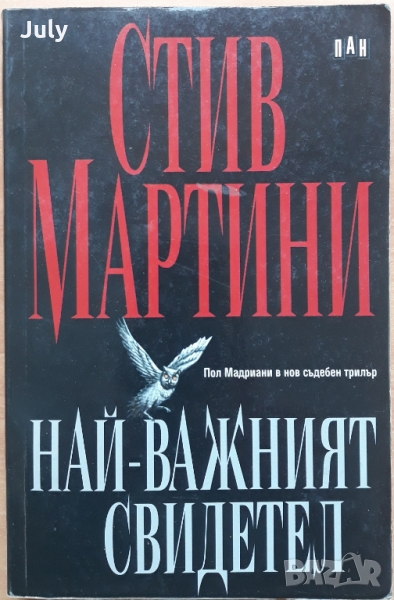 Най-важният свидетел, Стив Мартини, снимка 1