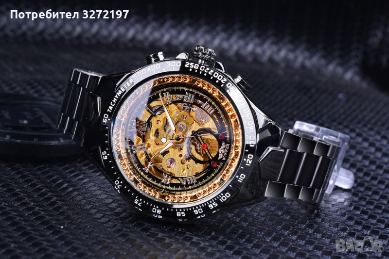 WINNER автоматичен часовник,циферблат скелет, снимка 1