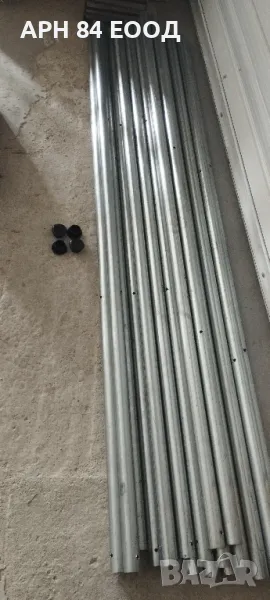 Поцинковани тръби - колове за огради 2 м, снимка 1