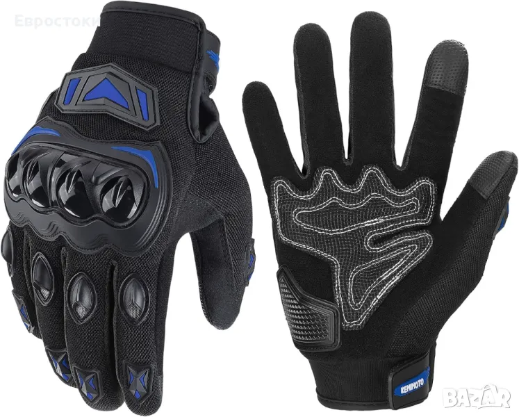 Без опаковката. Цена: 48 лв. KEMIMOTO  Мото ръкавици с протектор за глезена и тъчскрийн, снимка 1