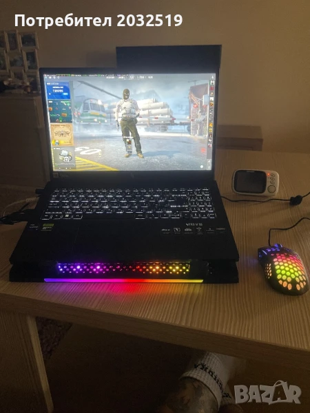 Гейминг лаптоп Acer Nitro V15 i9 Ge force RTX4060, снимка 1