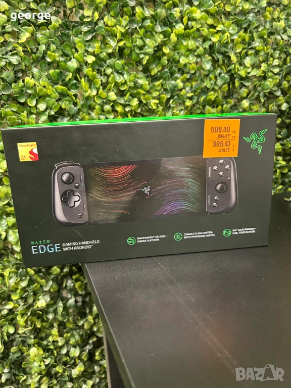 Гейминг таблет с контролер Razer - Edge WiFi + Kishi V2 Pro Bundle, черен - нов, снимка 1