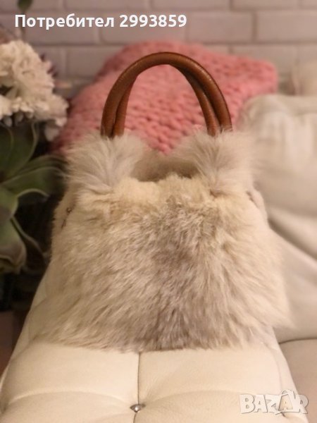 чанта 100% ест.косъм ЛИСИЦА*, снимка 1