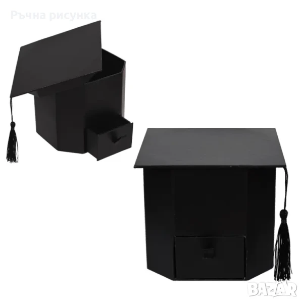 Подаръчна кутия с чекмедже "Дипломиране", снимка 1