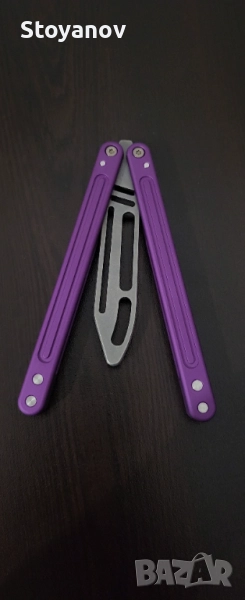 Професионален тренировъчен нож пеперуда . butterfly, balisong knife, снимка 1