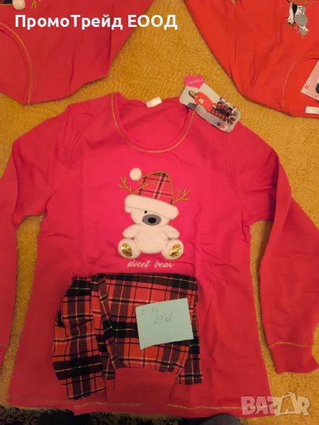 Дамски Коледни пижами , снимка 1