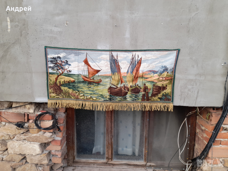Старинен ковьор,покривка за стена #242, снимка 1