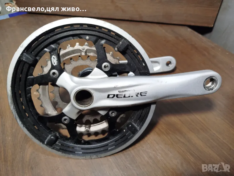 Курбел със средно движение за велосипед колело Shimano deore fc m 590, снимка 1