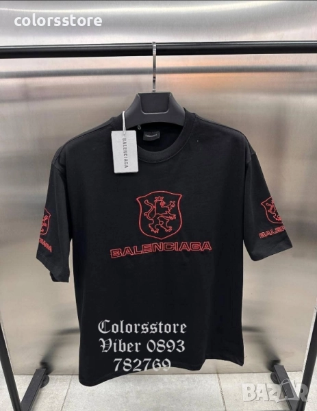 Мъжка Черна тениска Balenciaga/IM169x, снимка 1