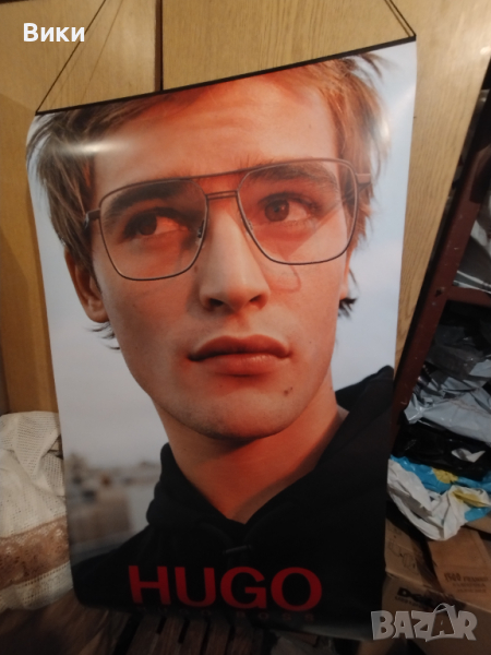  Рекламен плакат Hugo Boss, снимка 1