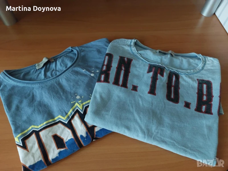 Две тениски на Zara размер13/14 год, снимка 1