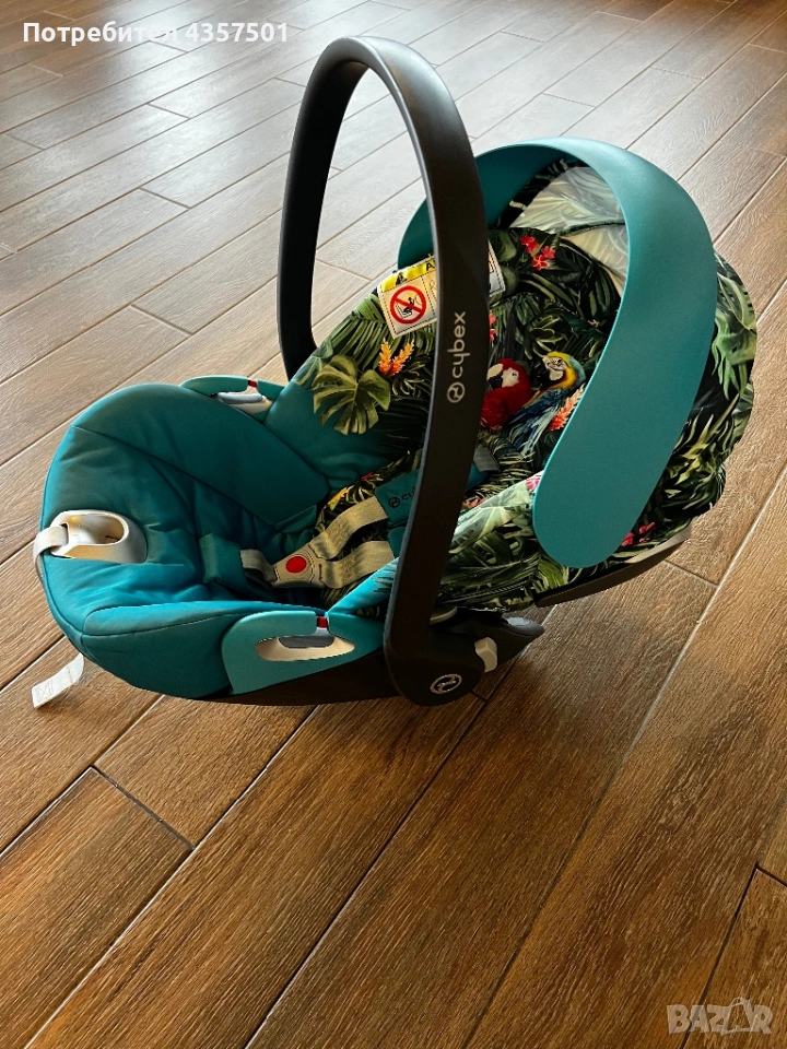 Стол за кола Cybex Cloud Z i-Size DJ Khaled We The Best Blue, снимка 1