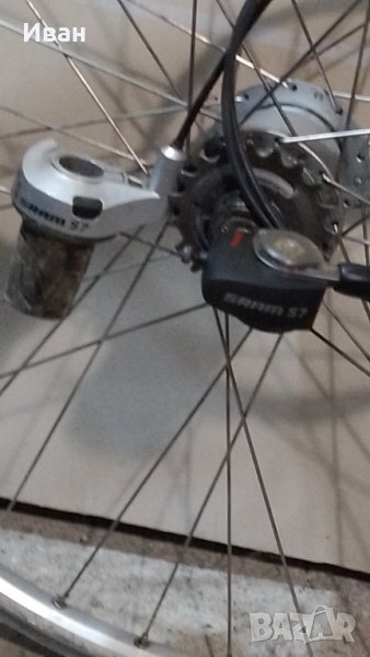 Задна капла с главина с вътрешни скорости на Shimano NEXUS. , снимка 1