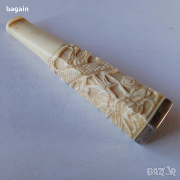 Цигаре от слонова кост и сребро., снимка 1