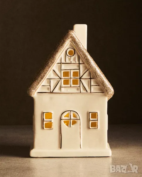 малка керамична къщичка, снимка 1