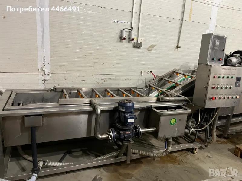 Миялка, машина за миене и обдухване на зеленчуци, снимка 1