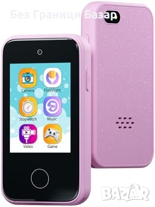 Нов Интерактивен Детски Телефон-Играчка с Образователни Приложения, снимка 1