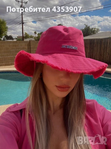 JACQUEMUS шапка, снимка 11 - Шапки - 51024387
