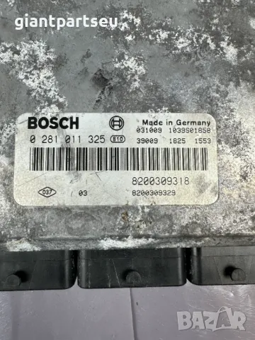 ECU Компютър Двигател Рено RENAULT ESPACE 0281011325, снимка 2 - Части - 49239265