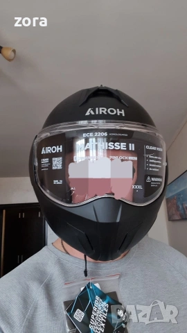 Модулна каска AIROH MATHISSE II, снимка 6 - Аксесоари и консумативи - 53668789