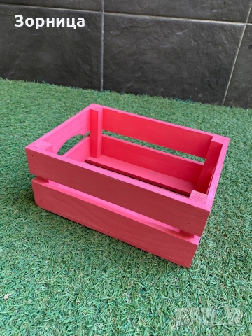 Декоративни дървени щайги , снимка 8 - Декорация за дома - 36104832