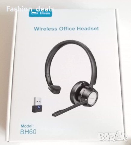 Нови Безжични слушалки с микрофон шумопотискане за обаждания работа , снимка 7 - Bluetooth слушалки - 40410759