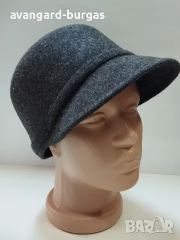  Дамска вълнена шапка бомбе,лукс 173 avangard-burgas , снимка 3 - Шапки - 48165878