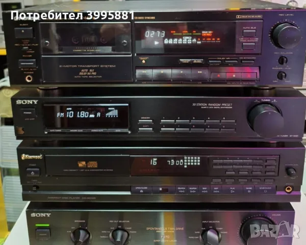 Висок клас двуглав стерео касетен дек Pioneer, mod. CT-449

