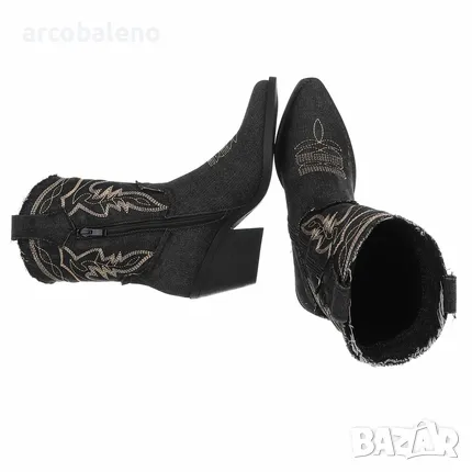 Дамски западни и байкърски ботуши, 3цвята , снимка 7 - Дамски ботуши - 49235067