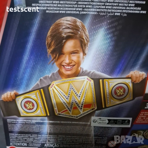 Чисто нов Шампионски пояс колан WWE Undisputed Championship - световната неоспорима титла в кеча , снимка 4 - Фигурки - 53425310