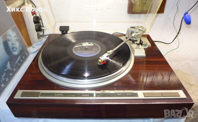 Разкошен изумителен грамофон LO D Hitachi HT 500   от 1983г.  , снимка 2 - Грамофони - 53328440