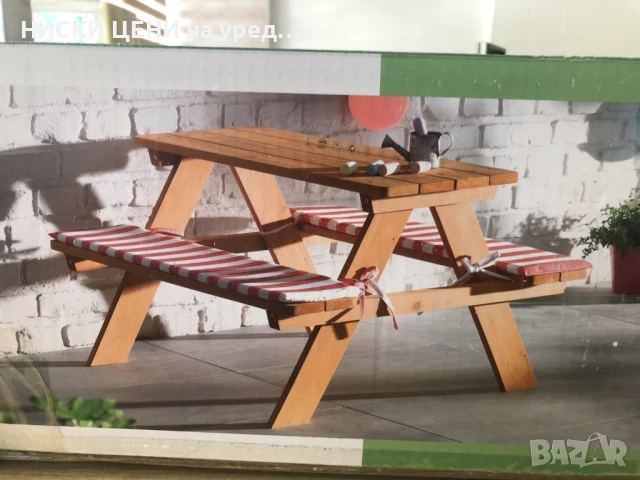 Детска пейка с маса Livarno