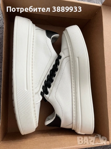 Бели кецове Bianki 37 размер , снимка 2 - Други - 53871881