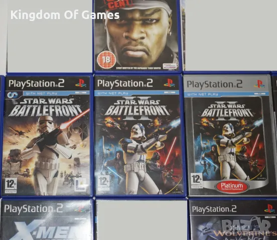 Игри за PS2 50 Cent Bulletproof/Ratchet & Clank 3/Star Wars/X-Men Legends/Medal Of Honor , снимка 4 - Игри за PlayStation - 45572450