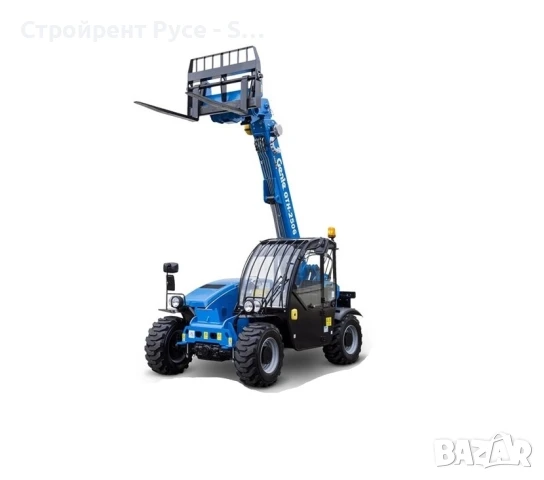 Телескопичен товарач Terex, 6 метра, Под наем, Повдига 2.5 тона, Тегло 4.6 тона