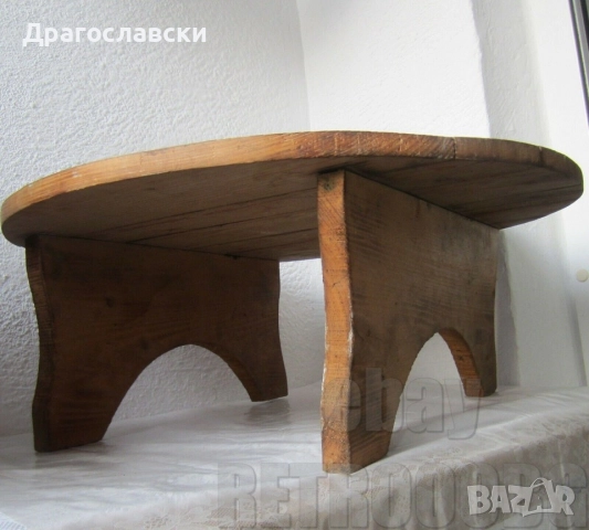 Красива голяма стара Дървена чиния - поднос, бик, маса, битова декорация, битов кът, снимка 15 - Други - 46364934