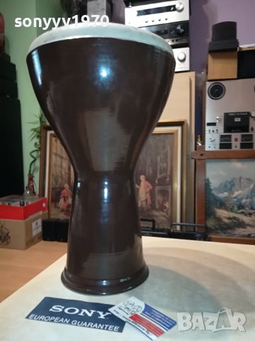 ГОЛЯМА ТАРАМБУКА КАФЯВ ГЛАНЦ 42Х26СМ 2507231002, снимка 9 - Ударни инструменти - 41650737