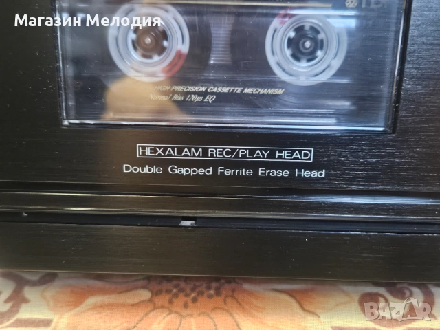 Касетен дек LUXMAN K-100 В отлично техническо и визуално състояние., снимка 6 - Декове - 51874328