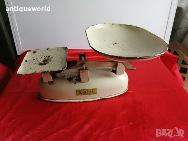 Старинна Английска Везна ,Кантар HARPER